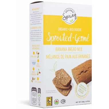 Organic & Sprouted Banana Bread Mix 314g