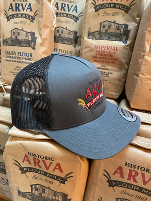 Classic Arva Flour Mills Ballcap Dad Style & Mesh Back